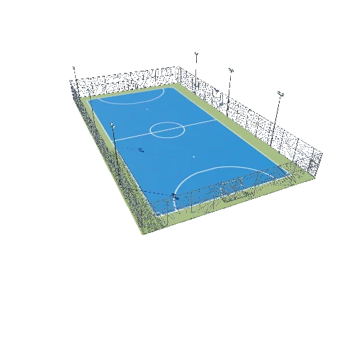 Futsal Court B5 Triangulate8